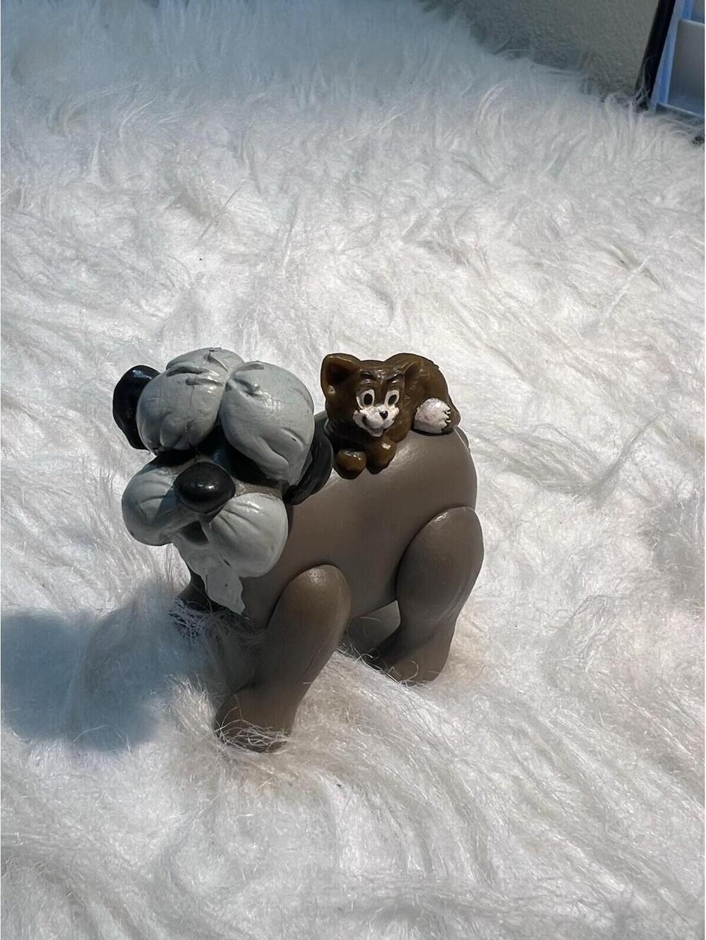 VTG Disney 101 Dalmatians Colonel & Sergeant Tibbs PVC Figure Toy